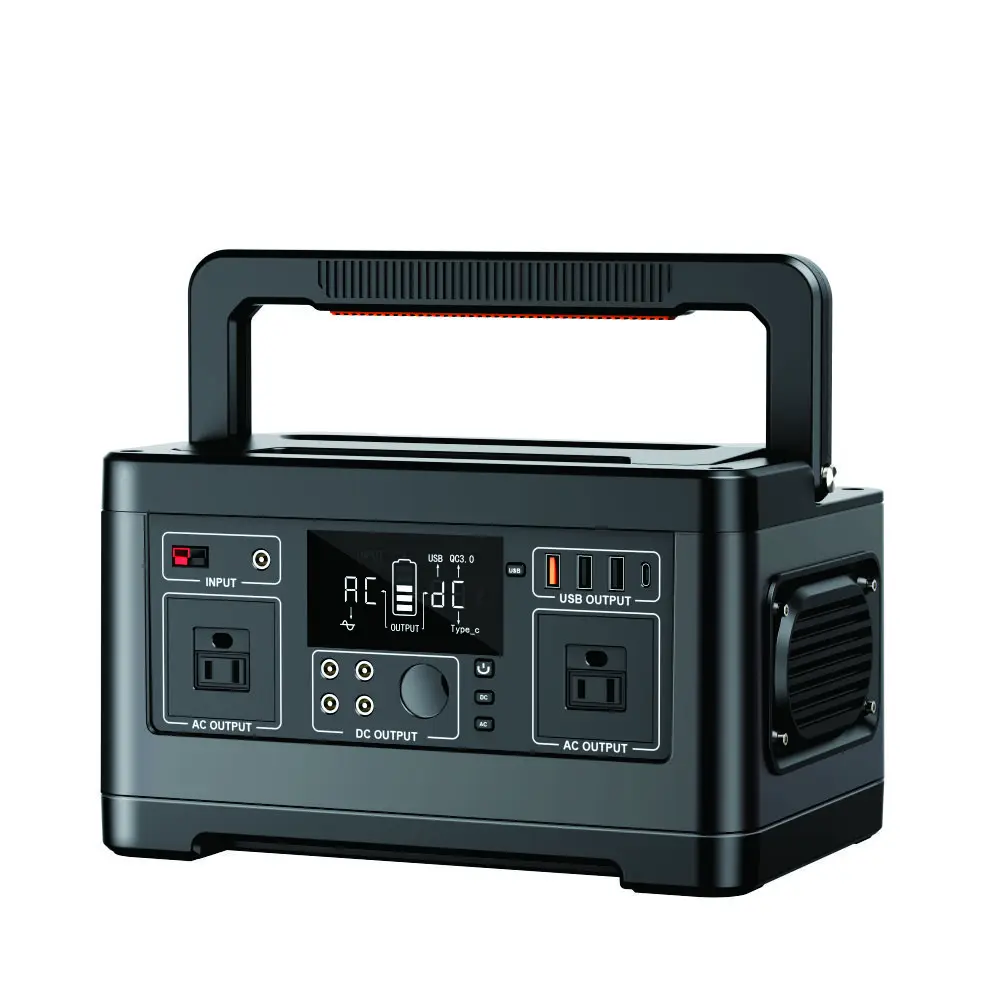 

emergency home used outdoor camping portable power station 500w