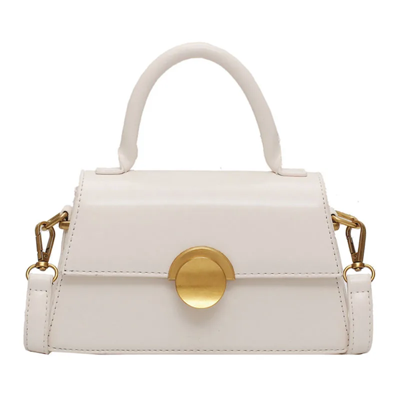 

Solid Color Luxury Small Crossbody Bags For Women 2021 Summer New Fashion Wild Shoulder Bag Female PU Leather Travel Handbags