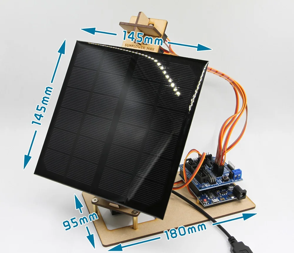 Arduino интеллектуальная фотолампа проектор зарядки проект поколения