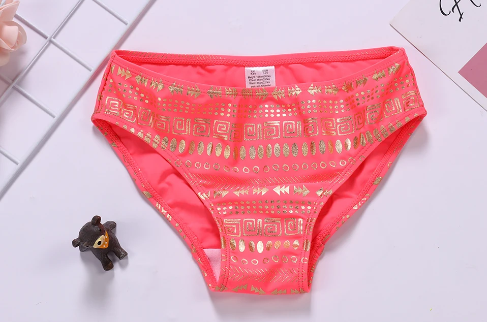 Купальник для девочек-подростков 5-12 лет купальник из двух предметов девочек