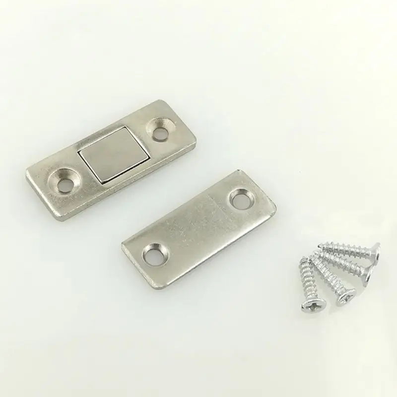 

Flat Powerful Door Catches Closer Strong Magnet Catch Latch Stoppers Door Stop 23GB