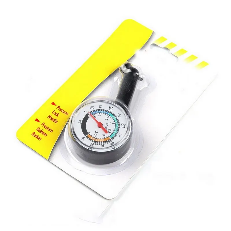 Multifunctional High-precision Automobile Tire Pressure Gauge Stainless Steel Plastic Box for Vehicles | Инструменты