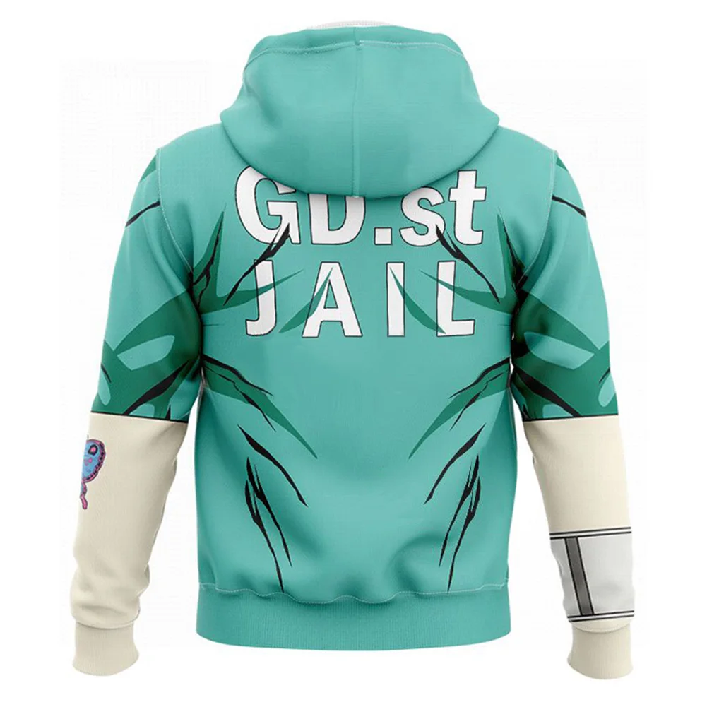 Толстовка с капюшоном для косплея по мотивам аниме невероятные приключения