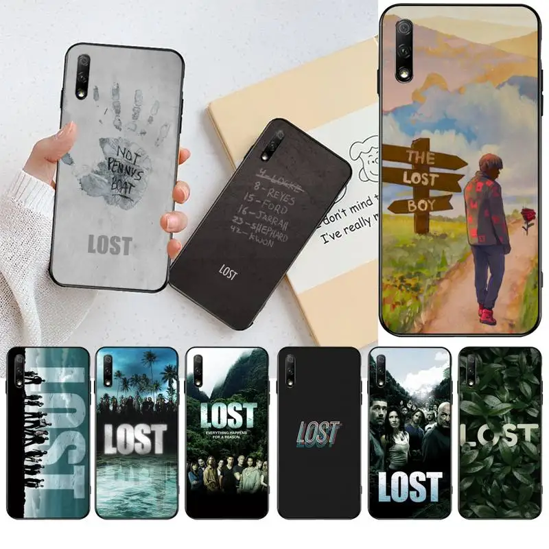 Милый чехол для телефона CUTEWANAN Lost People Tv Play Theme Numbers Bling Huawei Honor 30 20 10 9 8 8x 8c v30 Lite view