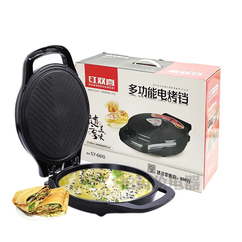 Электрическая сковорода для блинов бытовая двухсторонняя без подвешивания |