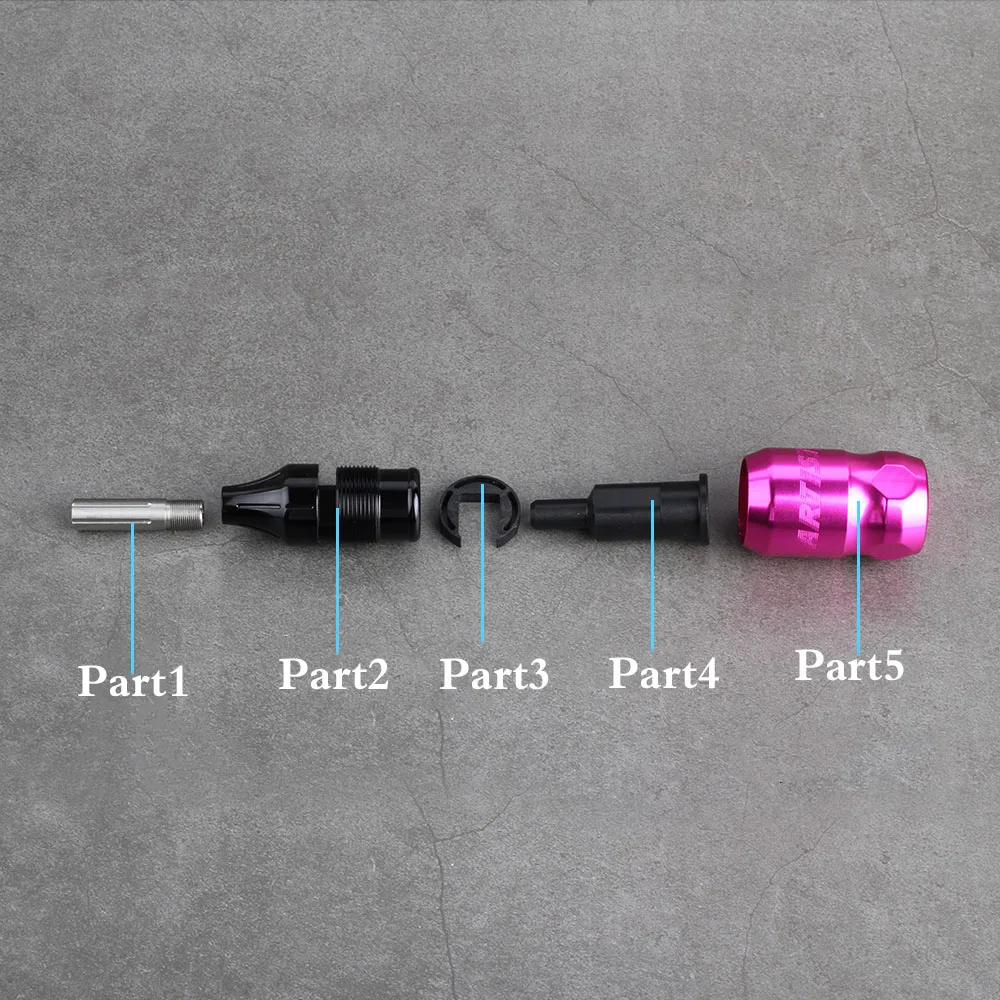 

Adjustable 26mm Aluminium Alloy Rotary Tattoo Grip Knurled Tube Tattoo Machine Gun Handle Grips Permanent Makeup Tattoo Supplies