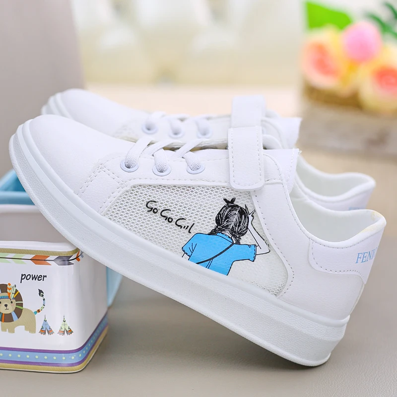

Breathable Shoes All-Match Wedge Basket 2021 Round Toe Female Footwear Casual Sneaker Tennis New Small Summer Sports Dress Hook