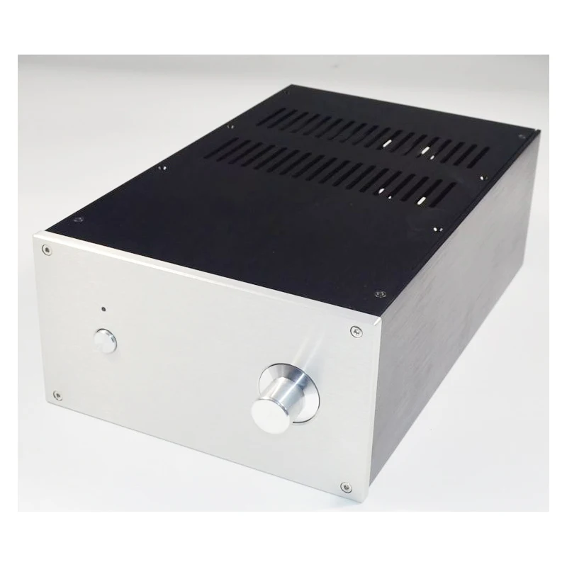 

351*225*120MM DIY box amplifier case shell silver drawing WA141 all aluminum preamplifier case shell box