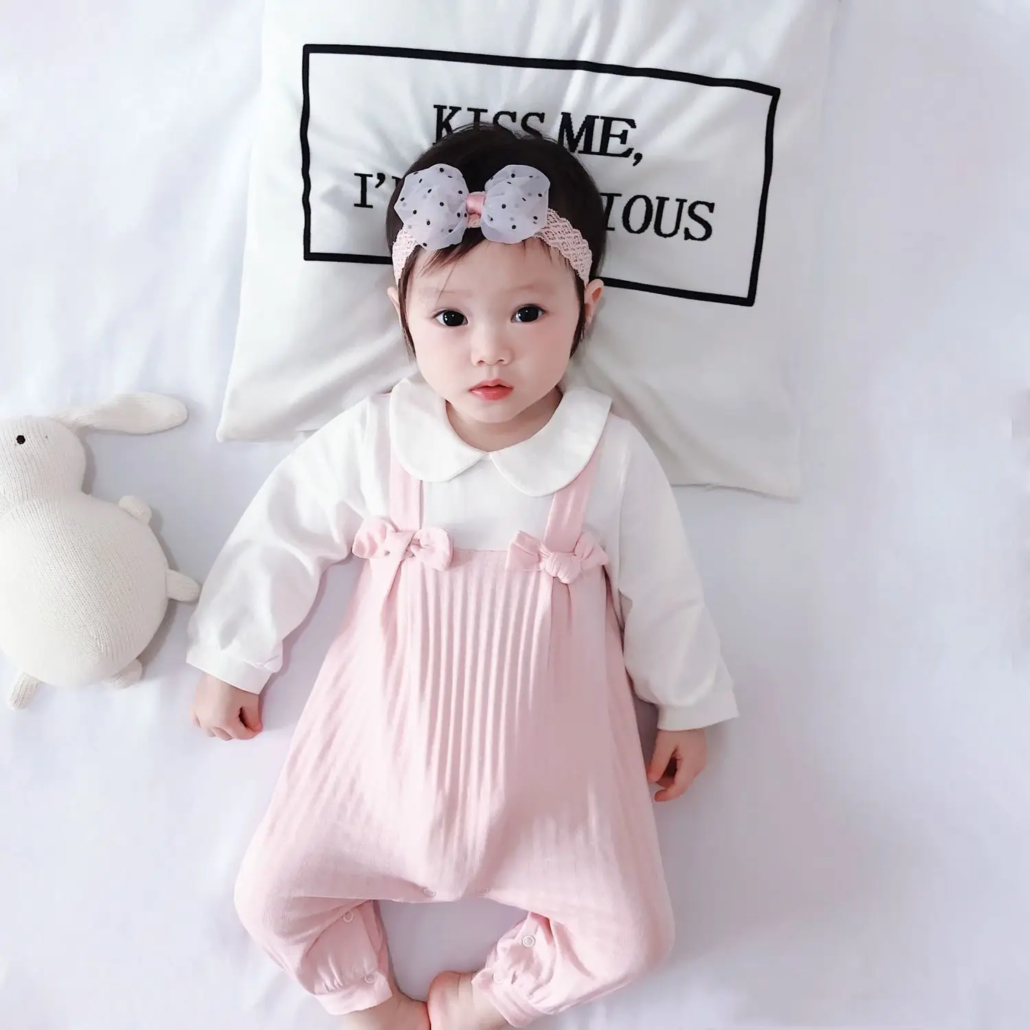 

Cute 2021 Baby Rompers Newborn Baby Girl Clothes Full Sleeve Baby Clothing Roupas De Bebe Cotton Outwear Spring Fall Jumpsuit