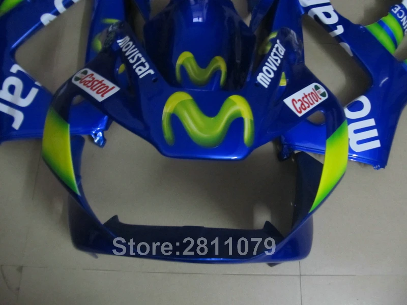 Литье под давлением Горячая продажа обтекатель комплект для Honda CBR 929RR 00 01 зеленый