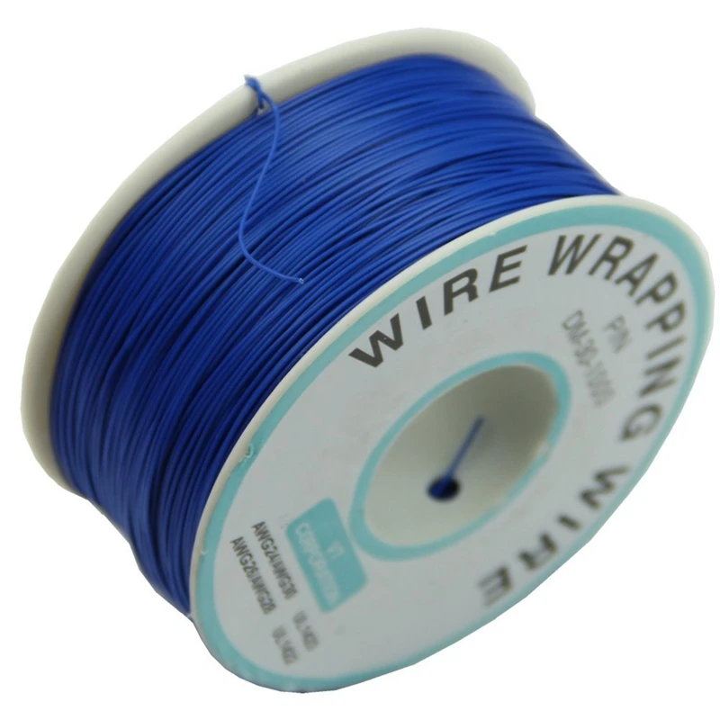 Горячая Распродажа 2 шт. 0 25 мм провод для обмотки проводов 30Awg кабель 305 м новинка