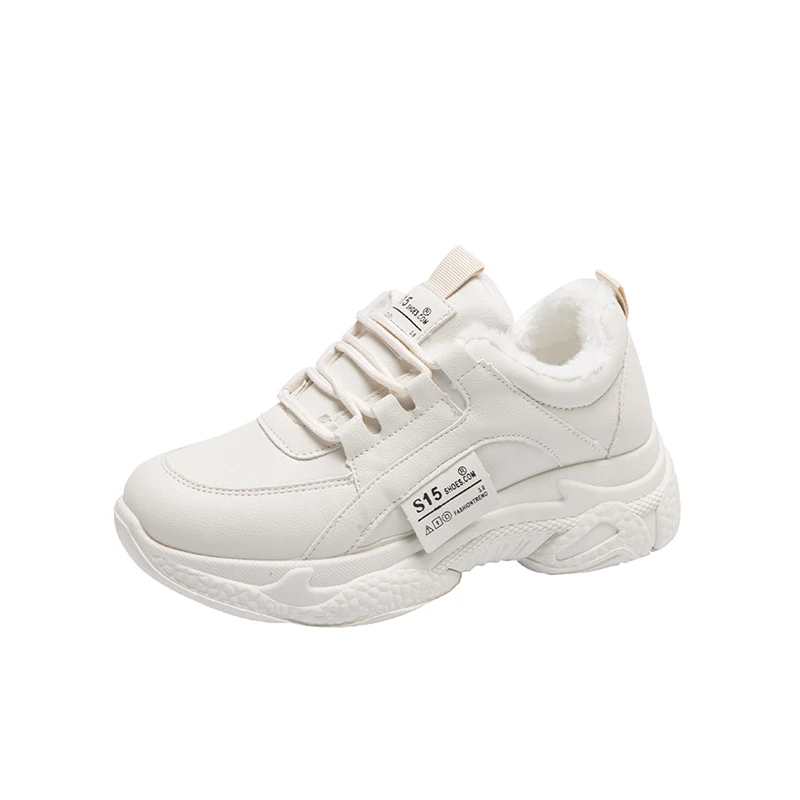 

Round Toe Lace-up Sneakers Women Flats Rubber Ladies Shoes Comfortable Platform Shoes Women Casual Shoes Woman Autumn U21-05