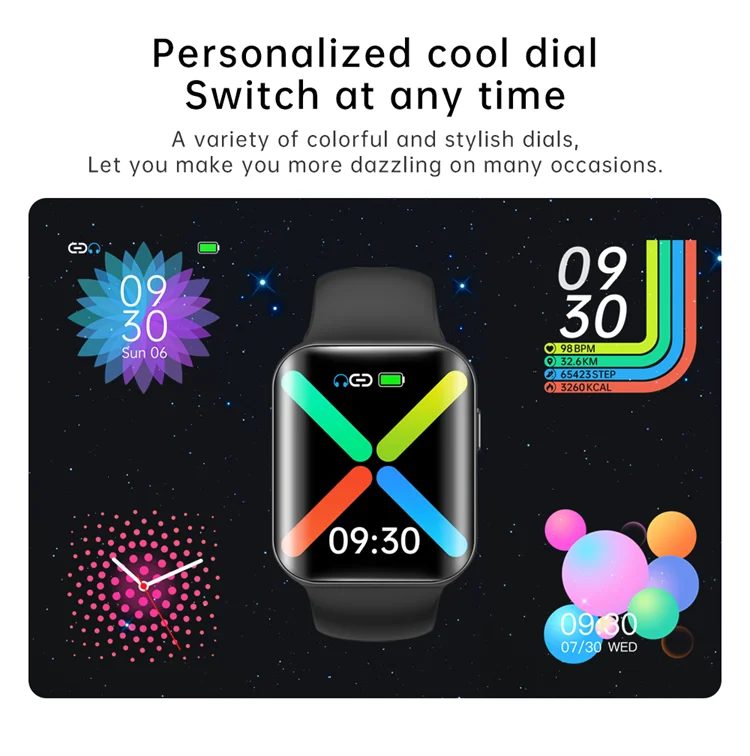 Смарт-часы T68pro водонепроницаемые с функцией телефонных звонков и Пульсометром |