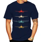 Футболка мужская хлопковая, смешная винтажная рубашка-Авиатор, летающий самолет, подарок пилоту, уличная одежда в стиле Харадзюку, черный цвет
