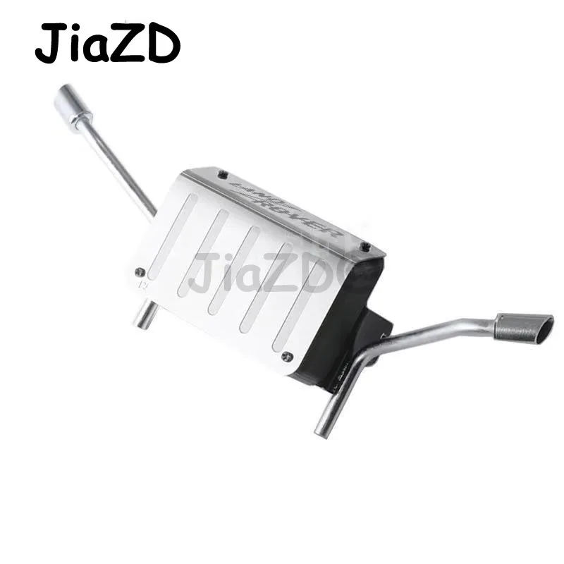 Металлическая Имитация бака + выхлопная труба для Traxxas TRX 4 Ford Bronco RC автомобиль