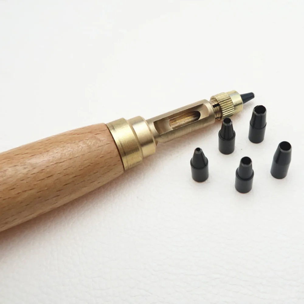 1 компл. Отверстие Дырокол винт Съемный Φ авто с наконечником 6 размеров 5-4 мм