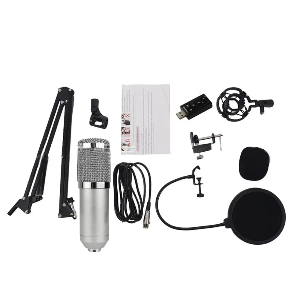 BEESCLOVER компьютерная сеть караоке микрофон набор USB звуковая карта Nb-35 Blowout Net Set r60 |