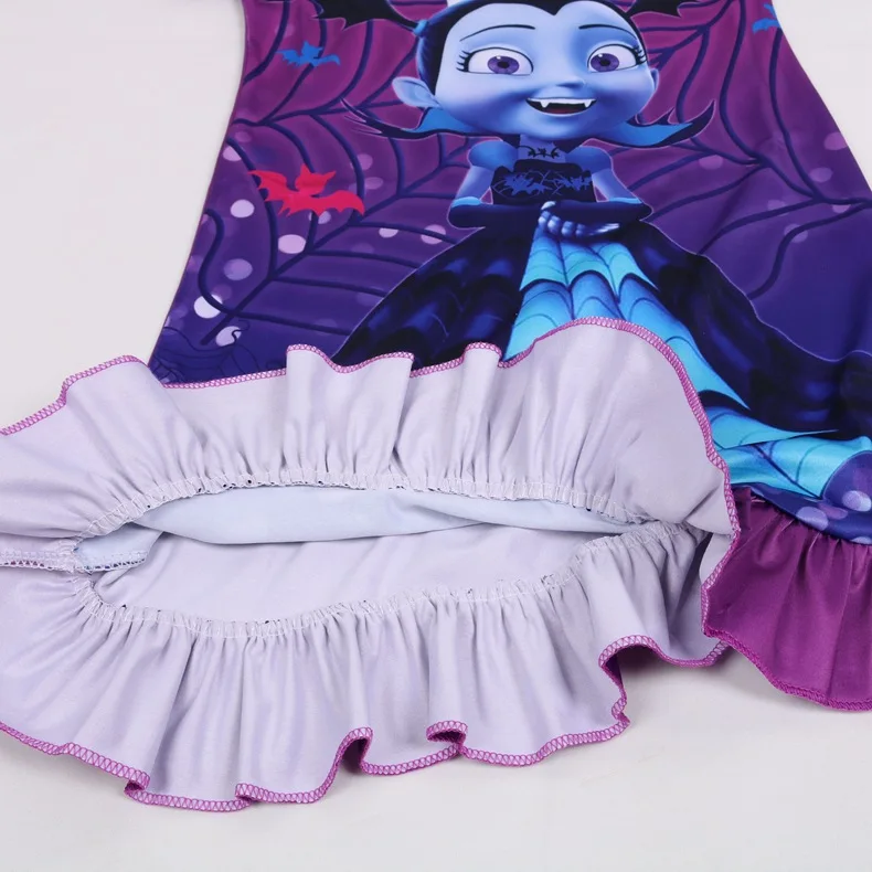 Новинка 2019 года костюмы ужас вампира Детские страшные платья для девочек на