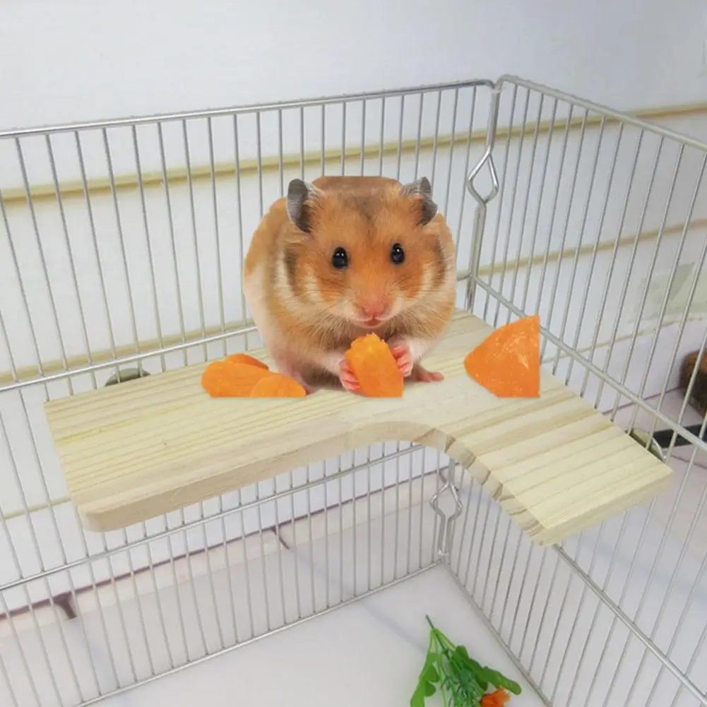 Платформа для хомяка Маленькая деревянная платформа Шиншилла морская свинка