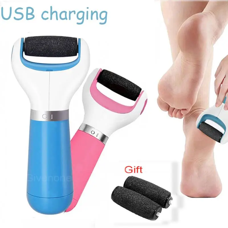 

Portable Electric Foot File USB Pedicure Machine Foot Repair Machine Hard Dry Dead Cuticle Skin Remover Home Foot Care Tool