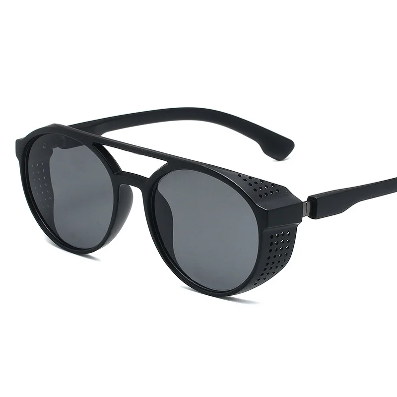 

2021 Classic Punk Sunglasses Men Brand Designer Sunglasses Men Vintage Sun Glasses for Men Punk UV400