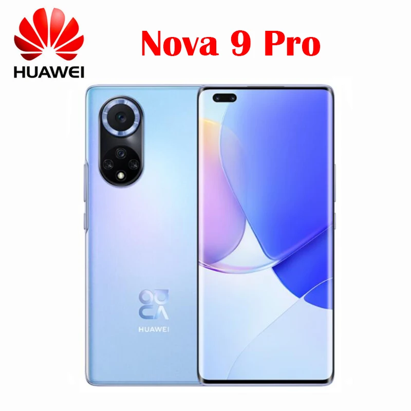 Huawei Nova 9 Pro смартфон с 5 5-дюймовым дисплеем процессором Snapdragon 6 72 4000 мАч 100 Вт 50 МП |