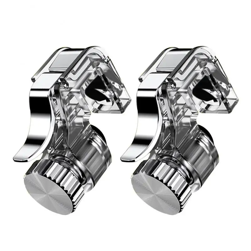 

1 Pair Of Game Triggers Mobile Phone Gamepad Trigger Fire Button Aim Key For L1R1 Shooter Controller For PUBG Dropshipping