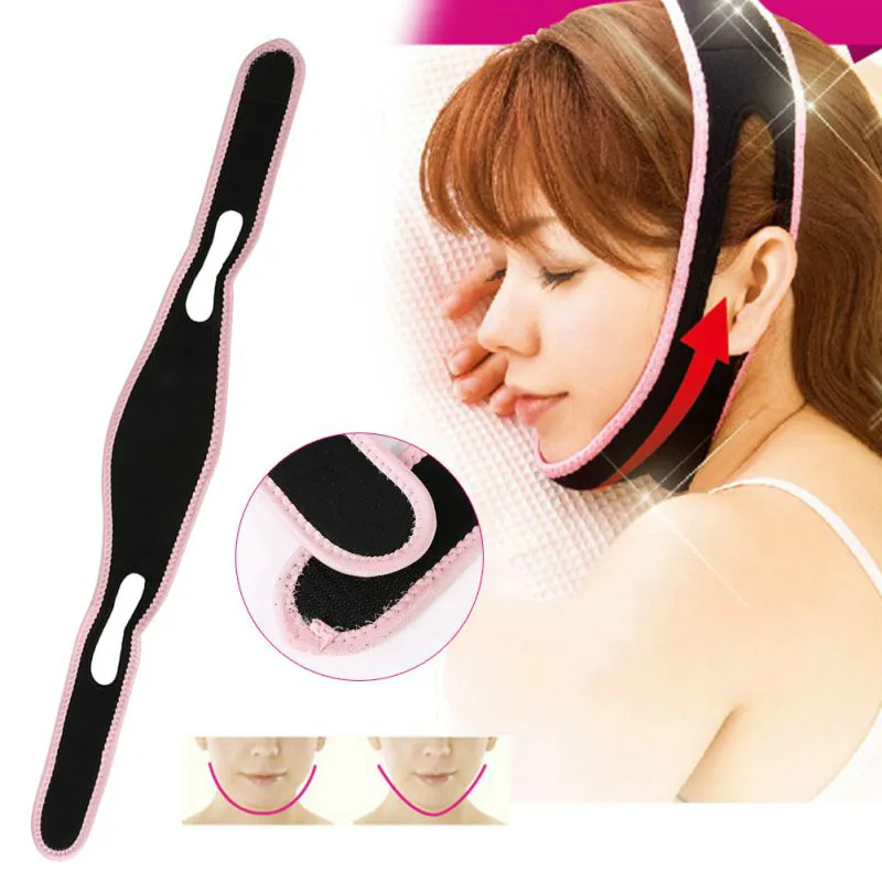 

Face Lifting Tools Thin Face Mask Slimming Facial Thin Masseter Double Chin Skin Face Bandage Belt Women Face Care Beauty Kit