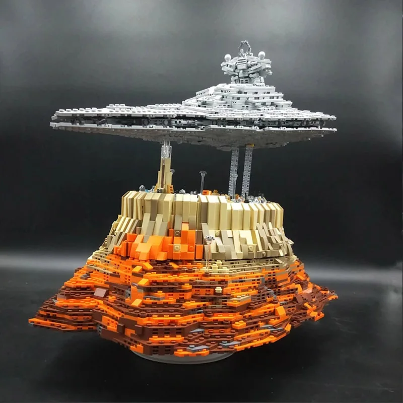 Круизный корабль формы король MOC Разрушитель Империя над джедхаем совместим со