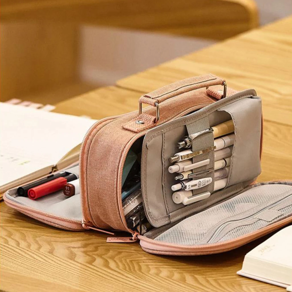 Большой чехол для карандаша телефона органайзер с сетчатым карманом | Багаж и