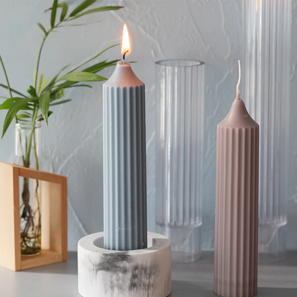 Модель свечи ручной работы Нетоксичная многоразовая 3D силиконовая модель сделай