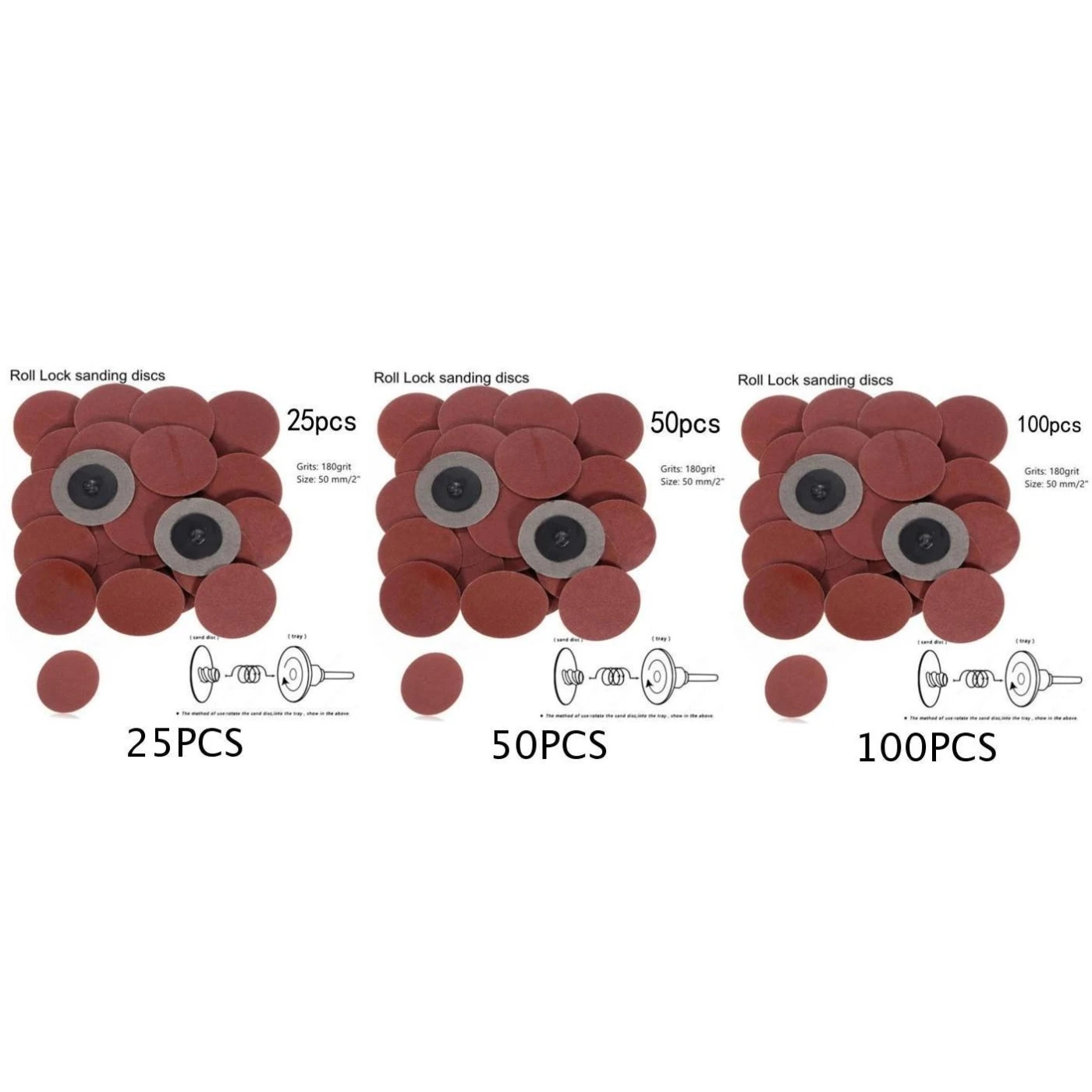Рулонный замок шлифовальный диск 180 зернистость полировщик древесины наждачная