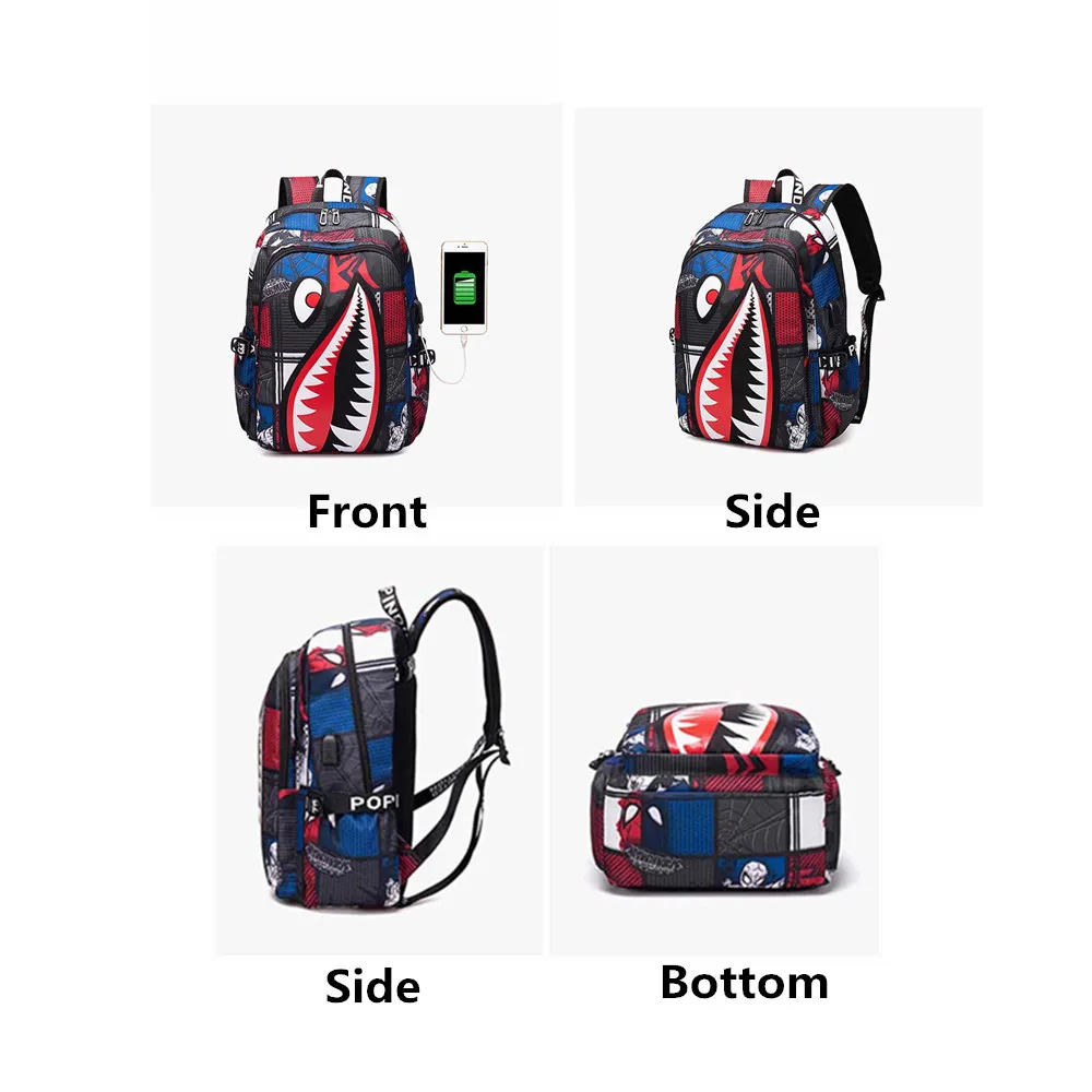 2020 new arrival elementary school student backpack kids school bags men casual laptop dayback for teenagers boys mochilasgrey free global shipping