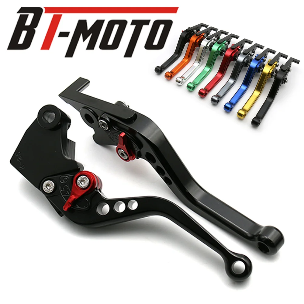Мотоциклетные Алюминиевые Регулируемые рычаги тормоза и сцепления подходят для