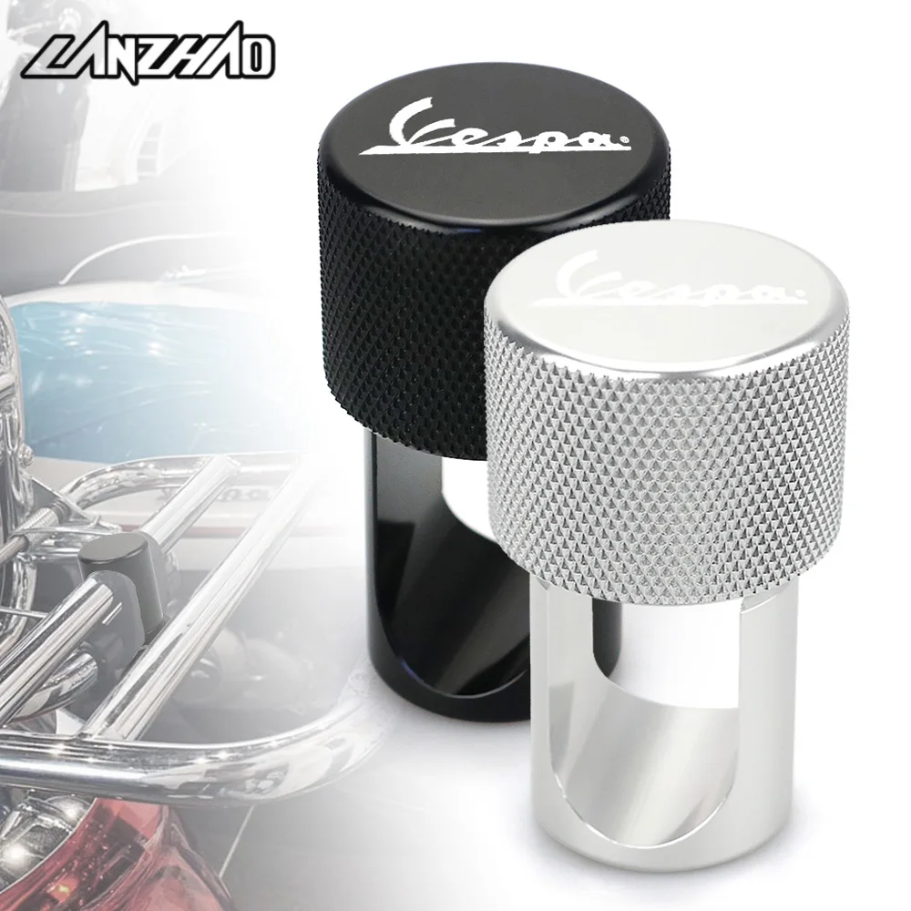 

Motorcycle Luggage Rack Fixing Buckle Bracket Clip Screw On Holder CNC Aluminum Accessories for VESPA GTS SPRINT PRIMAVERA LX S