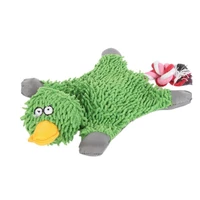 lovely 3219cm pet supply cute papa duck plush dog toy with rope dog toys new practical and durable pet chewing and sounding toy