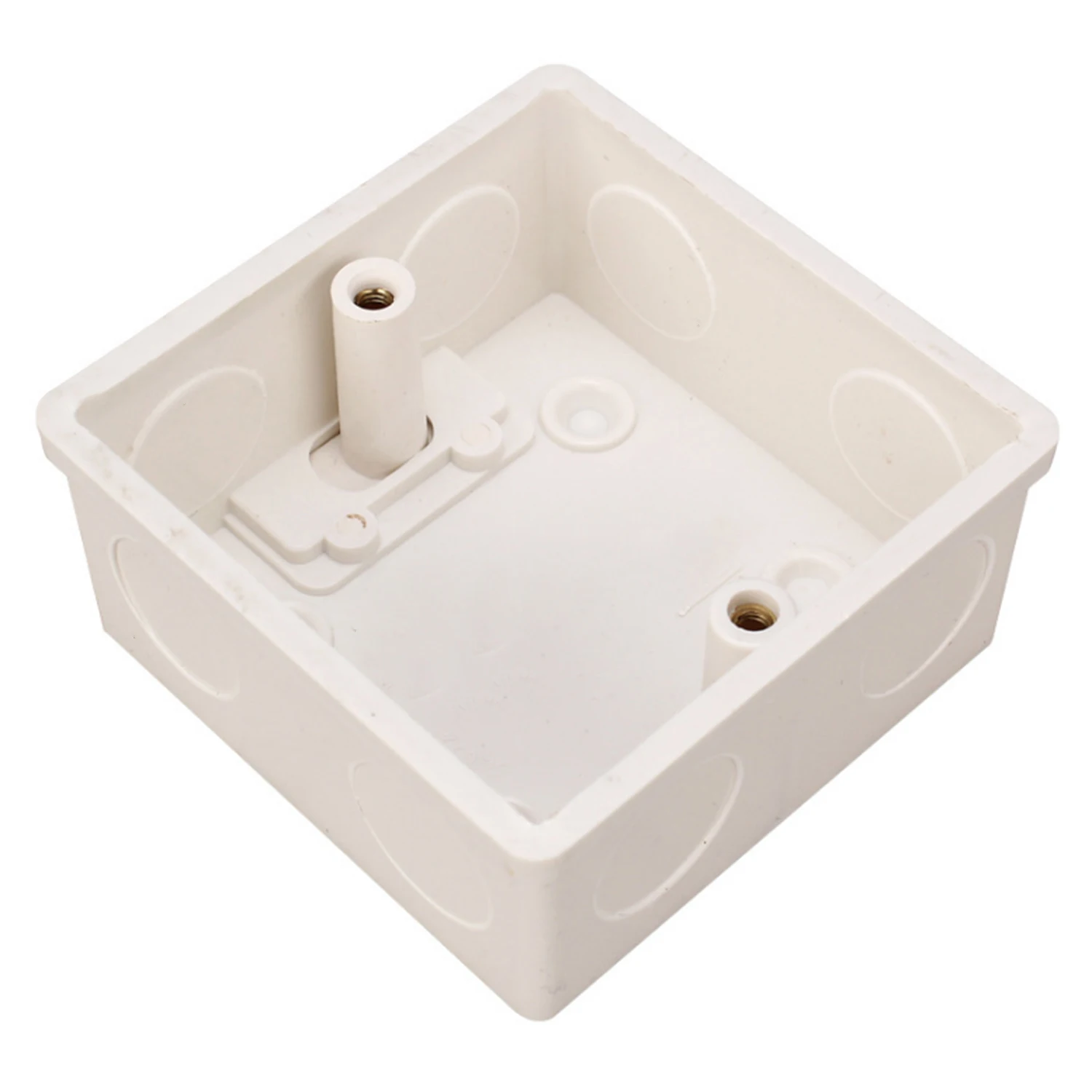 Настенная розетка нижняя коробка квадратный тип темная линия высокая прочность