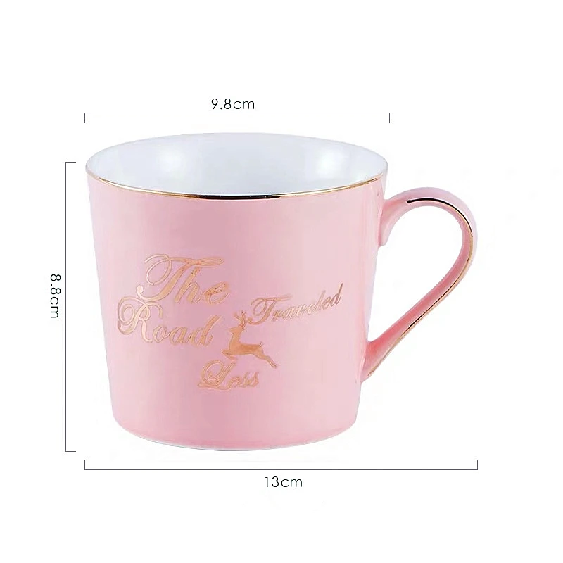 Европейские кофейные кружки креативная керамическая чашка для молока и чая пары