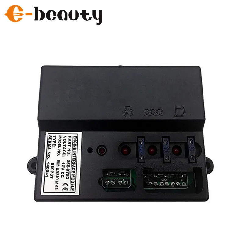 Вращающийся контроллер генератора двигателя 12 В 24 258-9753 258-9755 интерфейсный модуль