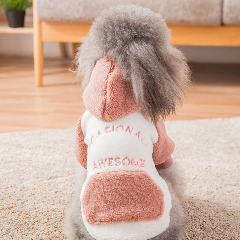 Hipidog дропшиппинг флисовые теплые зимние для собак толстовки с капюшоном кошки