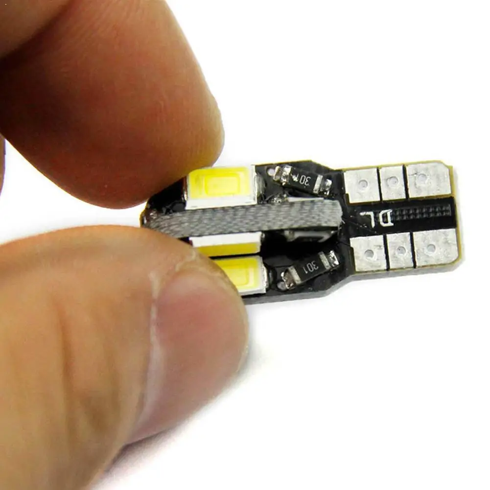 T10 8SMD Автомобильные светодиодные лампы Canbus 8 Smd Xenon White W5w светильник Bulb Side 501