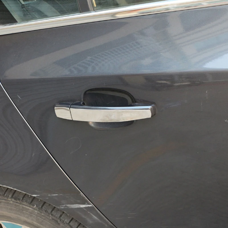 Хромированная крышка дверной ручки из нержавеющей стали аксессуары для Chevrolet Chevy
