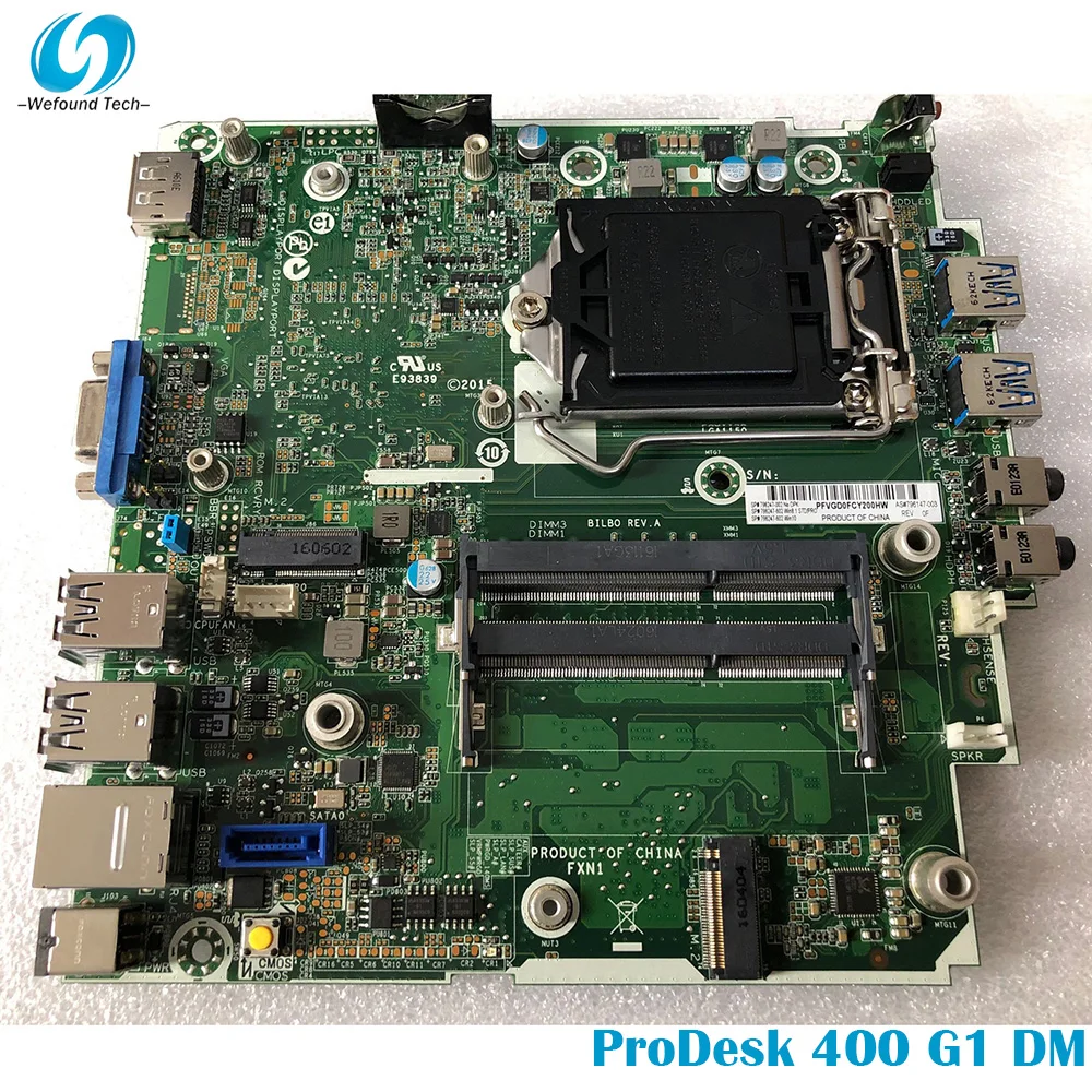 

Материнская плата 100% для HP ProDesk 400 G1 DM 796247-601 796247-002 796147-003