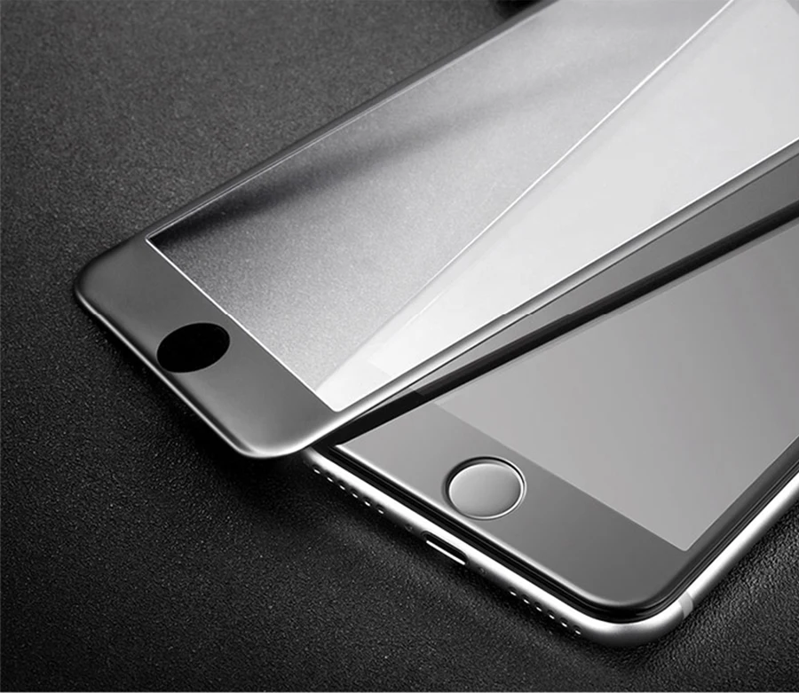 9D защитное стекло с закругленными краями для iPhone 7, 8, 6, 6S Plus, X, XR, XS Max, закаленное защитное стекло для iPhone 11 Pro, Max Glas