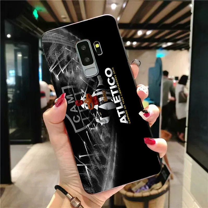 Чехол для телефона FC Atletico Mineiro Samsung S6 S7 Edge S8 S9 S10E Note8 Note 9 10 A9 C10 J7 Max DIY чехол черного