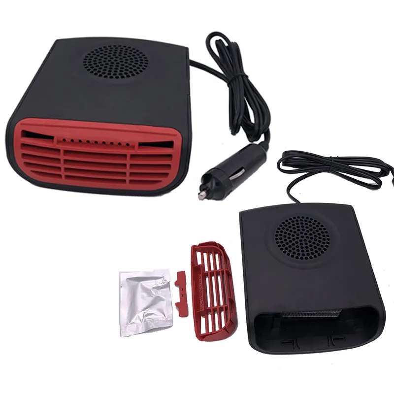

Car Heater Electric Heater Heating Cooling Fan 12V 150W Portable Dryer Windshield Demister Defroster Auto Electric Heater