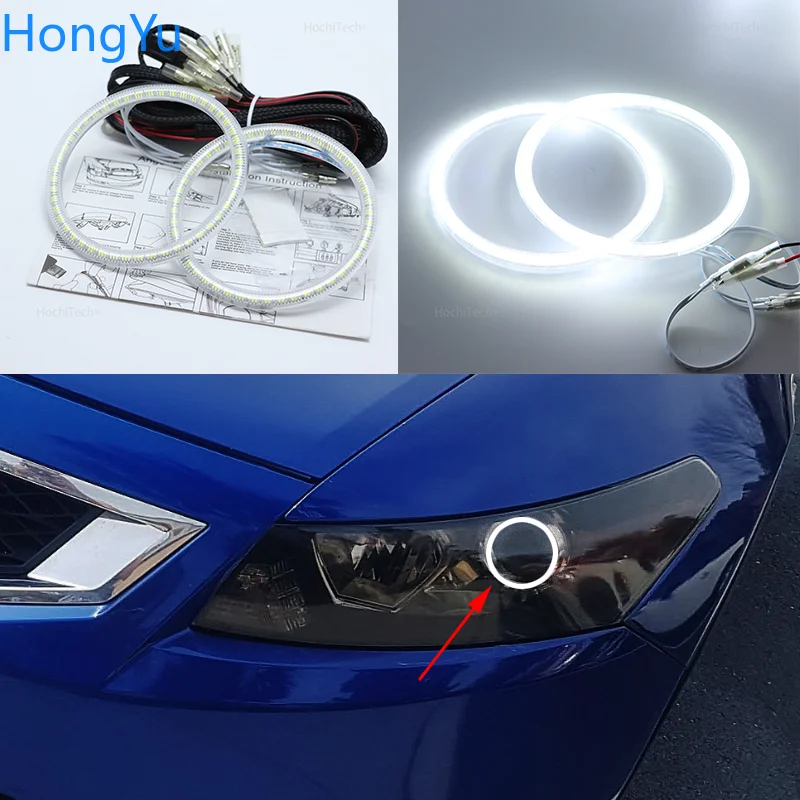 Для Honda Accord coupe 2008 2009 2010 2011 Smd комплект светодиодов глаза ангела отличное