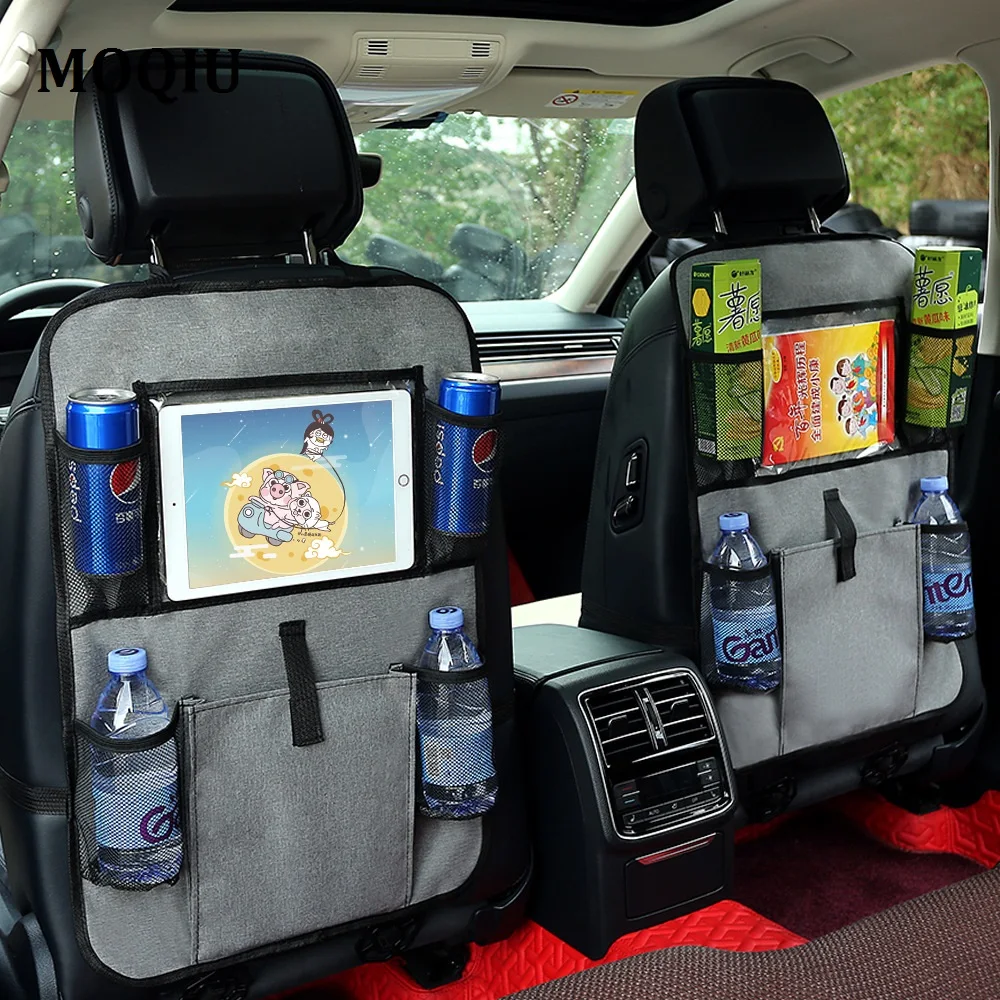 

2 /1pcs Universal Car Seat Back Organizer Multi-Pocket Storage Bag Tablet Holder Automobiles Interior Stowage Tidying