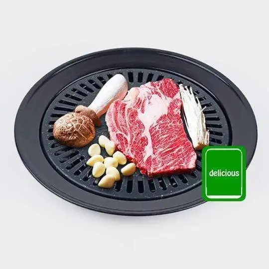 Корейский поднос для барбекю из нержавеющей стали уличная кассета духовка гриль