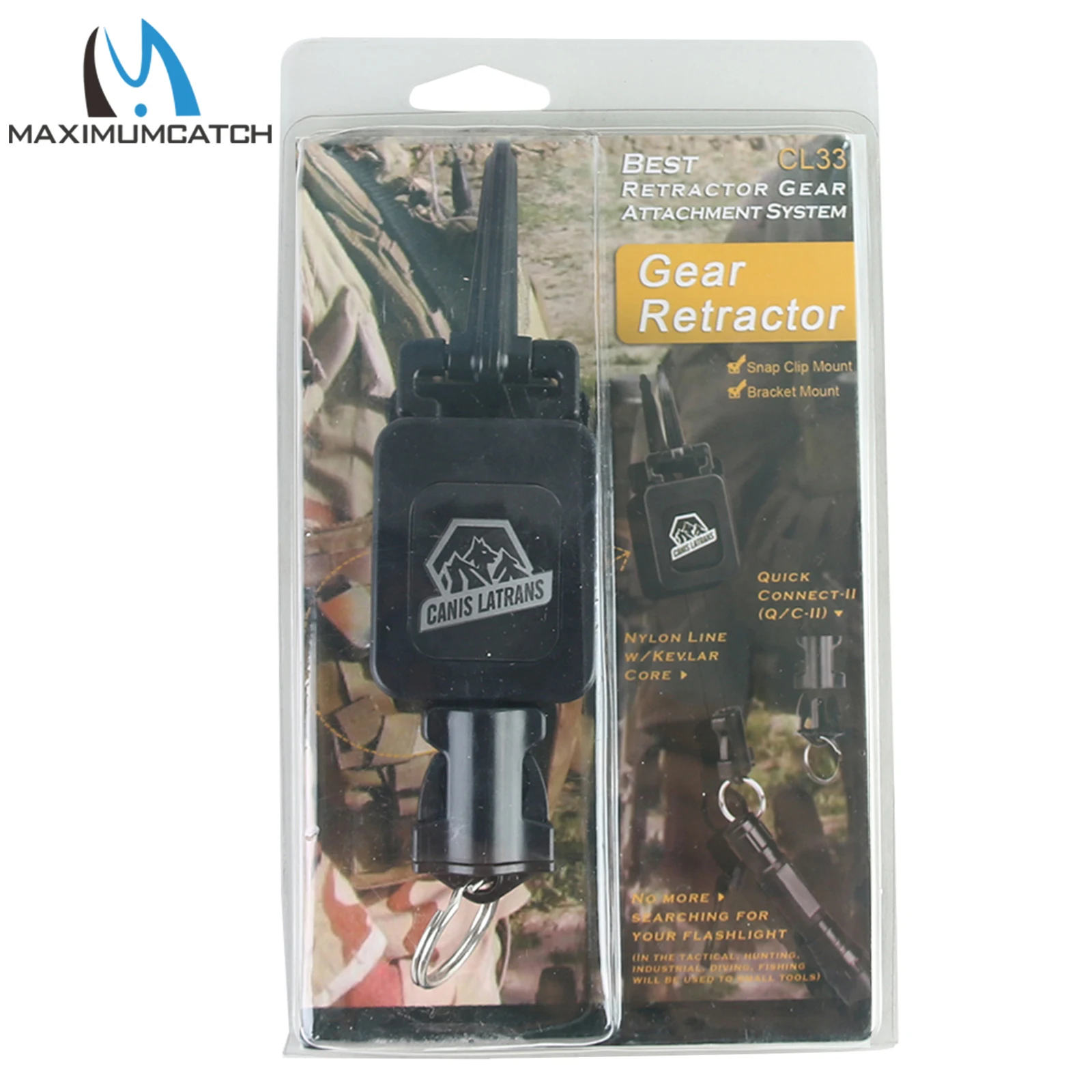 Maximumcatch Военная рукоятка втягивающее устройство с плетеным спектрным кабелем